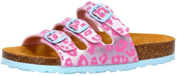 Lico Bioline Kids Pantolette rosa türkis