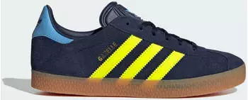 Adidas Gazelle Kids night indigo/solar yellow/light blue