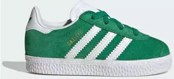 Adidas Gazelle Comfort Closure Elastic Laces green/cloud white/gold metallic