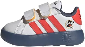 Adidas X Disney Mickey and Friends Grand Court 2.0 Kids cloud white/bright red/preloved ink (IF4054)