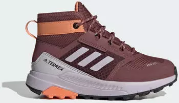 Adidas TERREX Trailmaker Mid RAIN.RDY Junior burgundy/silver dawn/amber tint