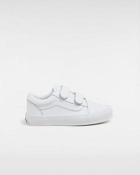 Vans Old Skool Classic Kids white mono (VN000CYAHFA)