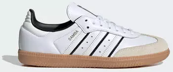 Adidas Samba OG Kids Shoes (IH5585) cloud white/off white/core black