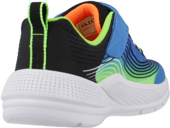 Skechers Microspec Advance Kids blue/lime – Flexibles Mesh für maximale Bewegungsfreiheit im Alltag