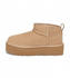 UGG Classic Ultra Mini Platform Kids sand