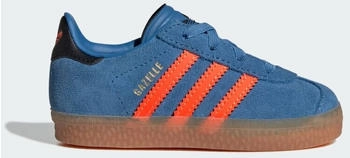 Adidas Gazelle Comfort Closure Elastic Laces Kids focus blue/solar orange/core black