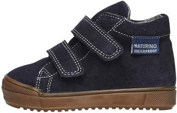 Naturino Knöchelhoher Schuh Klettverschluss blau schwarz