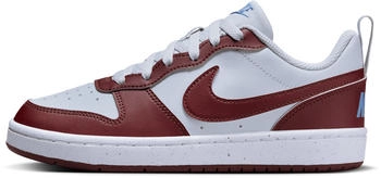 Nike Court Borough Low Recraft GS Kinder Sneaker pure platinum dark team red blue beyond