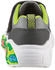 Skechers Play Scene Sneaker grau grün