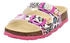 Superfit Fussbettpantoffel (1-800111) weiß/multi