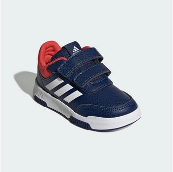 Adidas Tensaur Hook and Loop Schuh dark blue cloud white bright red