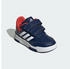 Adidas Tensaur Hook and Loop Schuh dark blue cloud white bright red