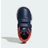 Adidas Tensaur Hook and Loop Schuh dark blue cloud white bright red