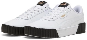 Puma Carina 3 0 wei&szlig; gold schwarz