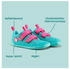 Affenzahn Barfußschuh Knit Happy Panther grau