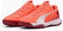 Puma Accelerate Hallenschuhe weiß schwarz rot