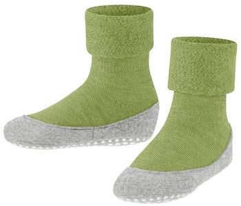 Falke Stoppersocken Cosyshoe K HP Wolle rutschhemmende Noppen 1 Paar grün 7650