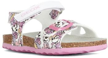 Geox B CHALKI Girl Sandal wei&szlig; fantasy