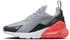 wolf grey/anthracite/bright crimson/white