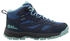 Jack Wolfskin Vojo Tour Texapore Mid Kinder Wanderschuhe blue night blue