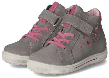 Ricosta Mala Stiefeletten grau glänzend Leder
