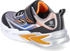 Skechers S Lights Flex-Glow Ultra Sneaker schwarz silber