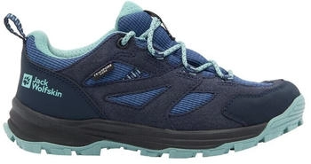 Jack Wolfskin Vojo Tour Texapore Low Kinder Wanderschuhe blue night blue