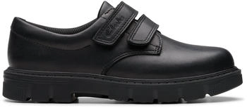 Clarks Lorcam Loop K Oxfordschuh schwarz Leder