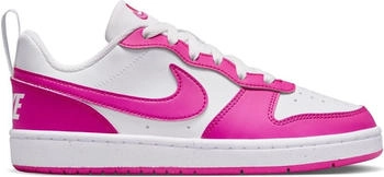 Nike Court Borough Low Recraft GS Kinder Sneaker white laser fuchsia