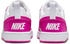 Nike Court Borough Low Recraft GS Kinder Sneaker white laser fuchsia