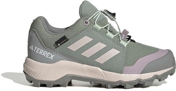 Adidas Terrex Goretex Kinderwanderschuhe silver-grün linen-grün preloved-fig JI1359