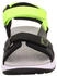 Superfit Sandale Criss Cross schwarz gelb