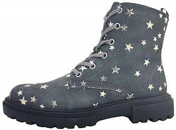 Richter Kinderschuhe Mädchen Schnürstiefel schwarz