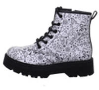 Skechers 303408L_SLBK, Skechers Gravlen Hi - Doodle Down Kinder Stiefel, silber,