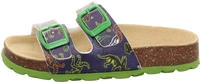 Superfit 1-800111-8150-24, Superfit Fussbettpantoffel blau/mehrfarbig (8150) 24...