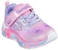 Skechers Sneaker "ETERNAL HEART LIGHTS" Blink,-Klettschuh mit Herz-Applikation,