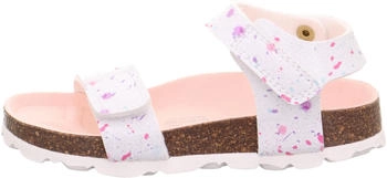 Superfit Fussbettpantoffel weiß