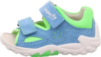 Superfit Schuhe - 1-000034-8400 Flow Veloursleder und Textil (Blau, Gr. 23)