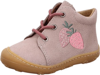 Pepino Leder Lauflernschuh pink