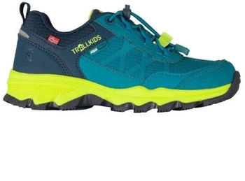 Trollkids Trolltunga Hiker Low XT Multisportschuhe harbor blue spring leaf dark indigo