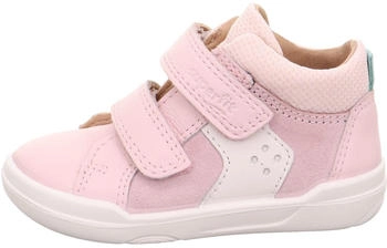 Superfit Sneaker high SUPERFREE rosa wei&szlig;