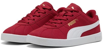 Puma Club II Sneaker Kinder dark crimson puma white puma gold