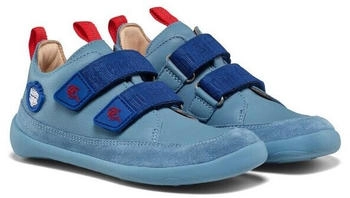 Affenzahn Barfußschuh Buddy Hai blau Leder