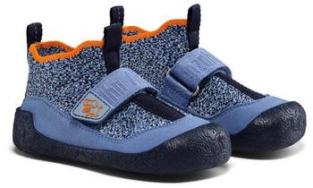 Affenzahn Lauflerner Knit Toddly Barfu&szlig;schuhe blau elephant