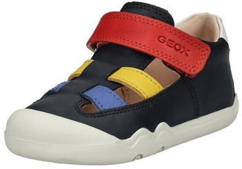 Geox Sandalen Nappaleder Navy rot