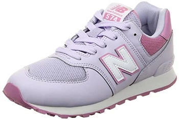 New Balance Hook and Loop 574 Kids bright lavender