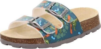 Superfit Fussbettpantoffel (1-800111) petrol/grau