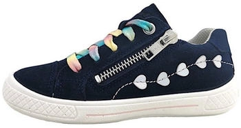 Superfit Schn&uuml;rhalbschuhe bequem blau schwarz