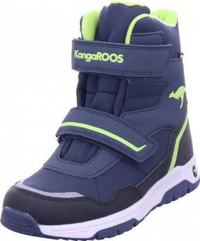 KangaROOS Jungen Stiefelette blau schwarz 10223 000