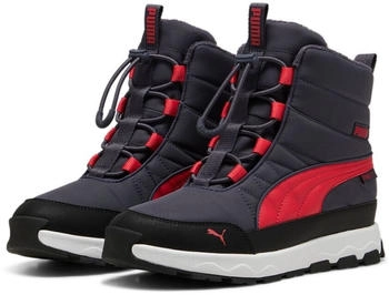 Puma Evolve Boot Puretex Winterschuhe galactic-grau tart-kirsche puma-schwarz
